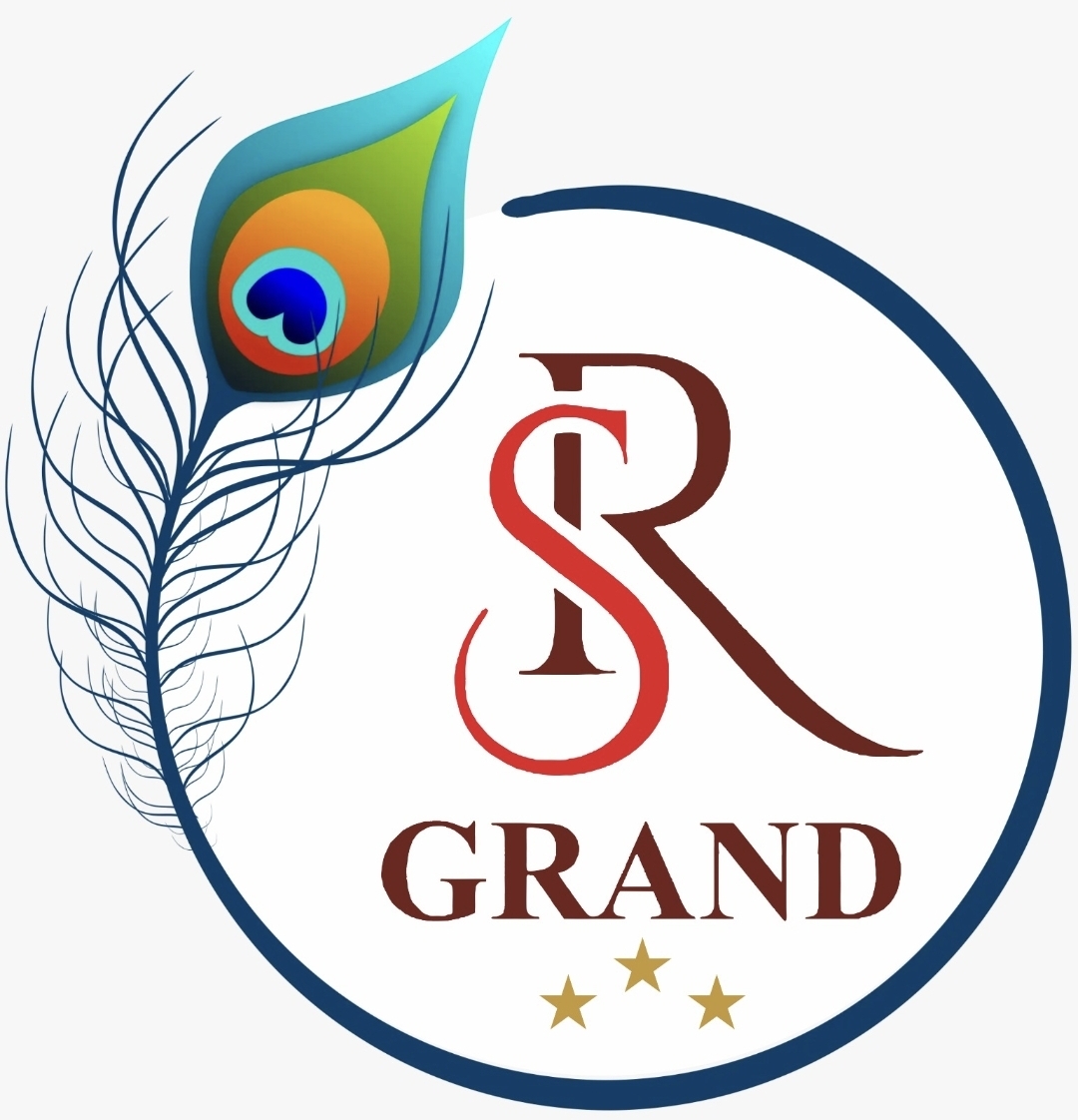 SR Grand Hotel logo — Premium AC Rooms, JC Road, Tumkur
